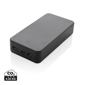 Powerbank Boostcore 20000mAh mit USB C von RCS recycled. Kunststoff - Reklamnepredmety