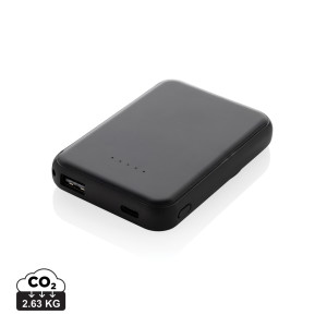 Stellar 5000mAh 5W Magnetic Powerbank in RCS Kunststoff - Reklamnepredmety