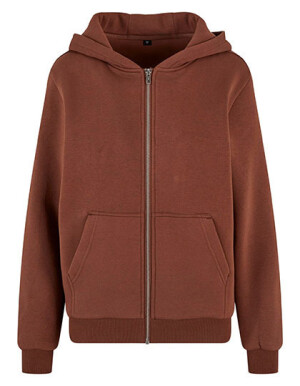 Ladies Fluffy Zip Hoody - Reklamnepredmety