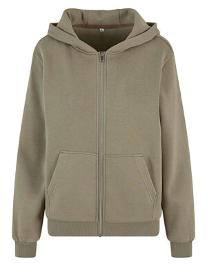 Ladies Fluffy Zip Hoody - Reklamnepredmety