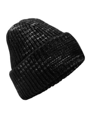 Chunky Knitted Patch Beanie - Reklamnepredmety