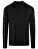 Premium Langarm T-Shirts mit hohem Kragen für Herren - hrm106-black - variant 