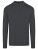 Premium Langarm T-Shirts mit hohem Kragen für Herren - hrm106-dark-grey - variant 