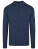 Premium Langarm T-Shirts mit hohem Kragen für Herren - hrm106-navy - variant 