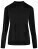 Hochwertiges Damen-Langarmshirt mit Stehkragen - hrm206-black - variant 