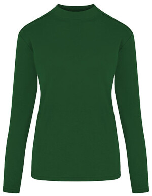 Hochwertiges Damen-Langarmshirt mit Stehkragen - Reklamnepredmety