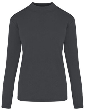 Hochwertiges Damen-Langarmshirt mit Stehkragen - Reklamnepredmety