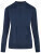 Hochwertiges Damen-Langarmshirt mit Stehkragen - hrm206-navy - variant 