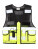 Taktische Netzweste Sparta - kx145-signal-yellow-black - variant 