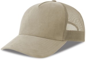 5 Panel Trucker Kappe Rapper Suede-S - Reklamnepredmety