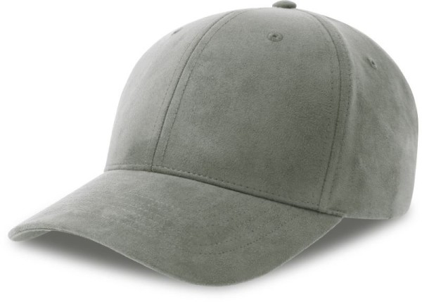 6 Panel Kappe Velourleder-Optik Fam-S
