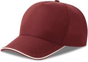 5 Panel Sandwich Kappe Recy Five Piping - Reklamnepredmety