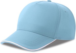 5 Panel Sandwich Kappe Recy Five Piping - Reklamnepredmety