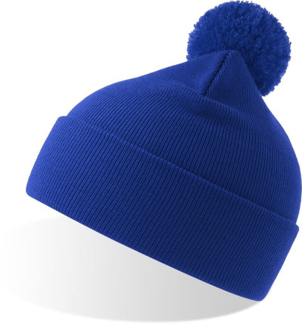 Strickmütze mit Pompon Wind-S Pompom