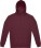 Unisex Kapuzen Sweater ID.223 Hoodie - ps-01i223-bandc-id-223-hoodie-burgundy-front-web - variant 