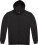 Unisex Kapuzen Sweatjacke ID.224 Zip Hood - ps-01i224-bandc-id-224-zip-hood-black-front-web - variant 