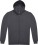 Unisex Kapuzen Sweatjacke ID.224 Zip Hood - ps-01i224-bandc-id-224-zip-hood-dark-grey-front-web - variant 