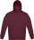 Unisex Kapuzen Sweater ID.333 Hoodie - ps-01i333-bandc-id-333-hoodie-burgundy-front-web - variant 
