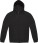 Unisex Kapuzen Sweatjacke ID.334 Zip Hood - ps-01i334-bandc-id-334-zip-hood-black-front-web - variant 