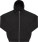 Schwere Oversize Kapuzen Sweatjacke Influence Zip Hood - ps-01iz03-bandc-influence-zip-hood-black-front-web - variant 