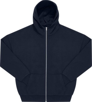 Schwere Oversize Kapuzen Sweatjacke Influence Zip Hood - Reklamnepredmety
