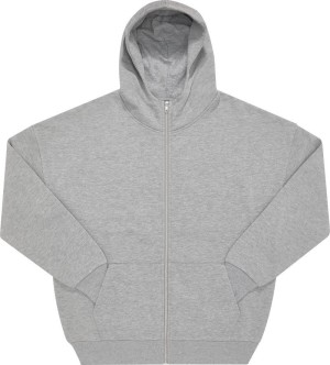 Schwere Oversize Kapuzen Sweatjacke Influence Zip Hood - Reklamnepredmety