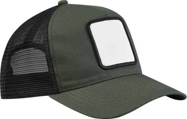 5 Panel Trucker Kappe mit Patch B 636