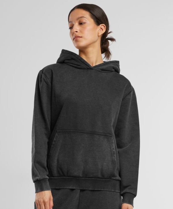 Schwerer Damen Kapuzen Sweater "Stonewash" BY 298