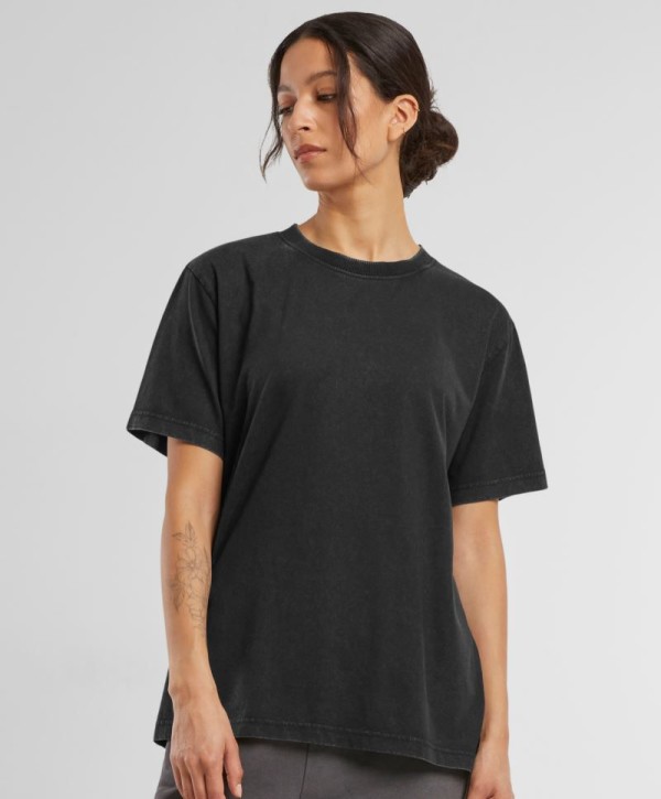 Schweres Damen Oversize T-Shirt "Stonewash" BY 306