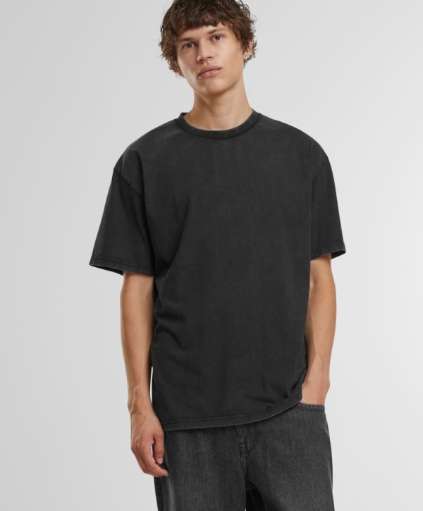 Schweres Herren T-Shirt "Stonewash" BY 307