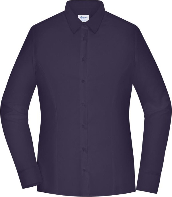 Popeline Slim Fit Bluse langarm Daiber | JN 1371