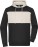 Bio Kapuzen Sweater "Colour-Block" Daiber | 8051 - ps-028051-daiber-8051-black-sandstone-front-cb8c04b0-5bf1-47f8-8e24-afd4c50b831a-web - variant 