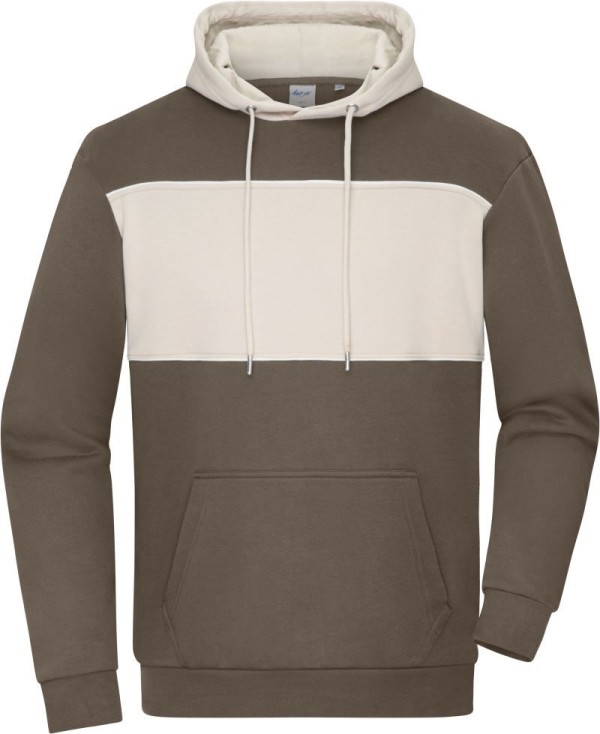 Bio Kapuzen Sweater "Colour-Block" Daiber | 8051