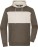Bio Kapuzen Sweater "Colour-Block" Daiber | 8051 - ps-028051-daiber-8051-muddy-brown-sandstone-front-92602506-e80f-4b2b-82f8-ebb984c559eb-web - variant 