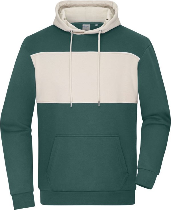 Bio Kapuzen Sweater "Colour-Block" Daiber | 8051