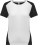 Damen Kontrast Sport Shirt ProAct | PA 4015 - ps-204015-kariban-proact-pa-4015-white-black-front-web - variant 