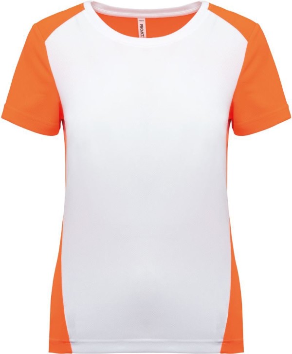 Damen Kontrast Sport Shirt ProAct | PA 4015
