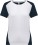 Damen Kontrast Sport Shirt ProAct | PA 4015 - ps-204015-kariban-proact-pa-4015-white-navy-front-web - variant 