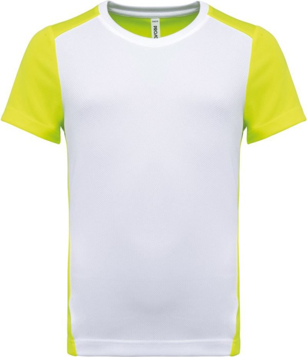 Kinder Kontrast Sport Shirt  ProAct | PA 4016