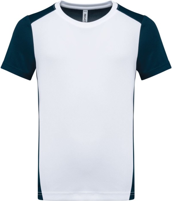Kinder Kontrast Sport Shirt  ProAct | PA 4016