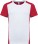 Kinder Kontrast Sport Shirt  ProAct | PA 4016 - ps-204016-kariban-proact-pa-4016-white-red-front-web - variant 