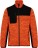 Herren Workwear Strickfleece Jacke WK 9108 - ps-209108-kariban-wk-wk-9108-fluorescent-orange-melange-black-front-web - variant 
