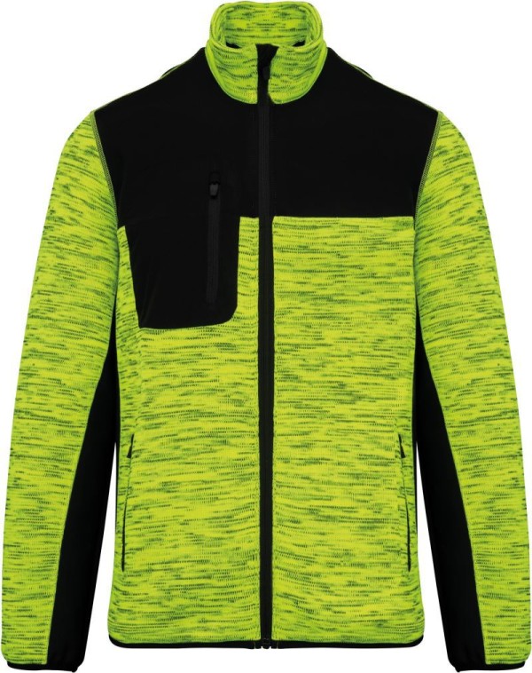 Herren Workwear Strickfleece Jacke WK 9108