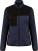 Damen Workwear Strickfleece Jacke WK 9109 - ps-209109-kariban-wk-wk-9109-navy-melange-black-front-web - variant 