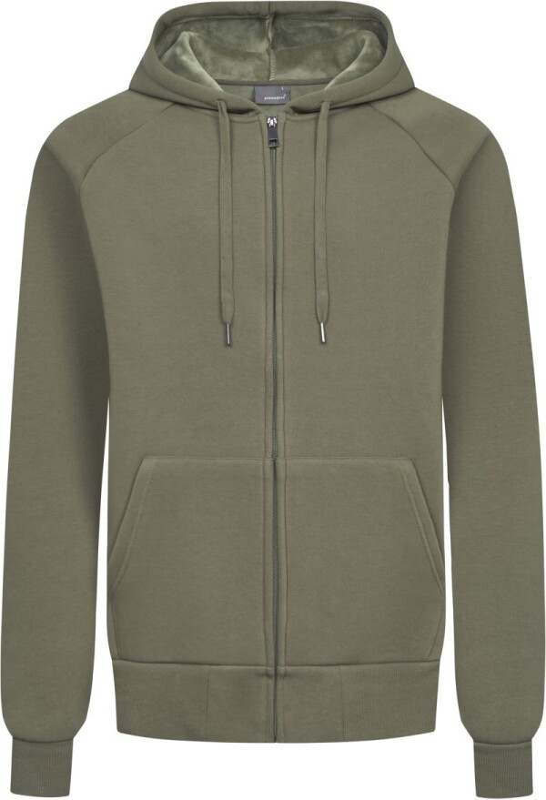 Schwere Unisex Kapuzen Sweatjacke 5500
