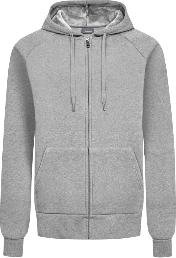 Schwere Unisex Kapuzen Sweatjacke 5500