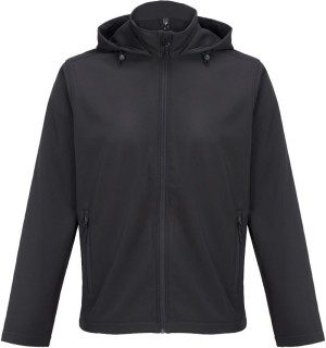 Herren 2-Lagen Kapuzen Softshell Jacke Race Hooded Men - Reklamnepredmety