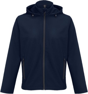 Herren 2-Lagen Kapuzen Softshell Jacke Race Hooded Men - Reklamnepredmety