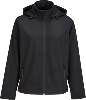 Damen 2-Lagen Kapuzen Softshell Jacke Race Hooded Women - Reklamnepredmety