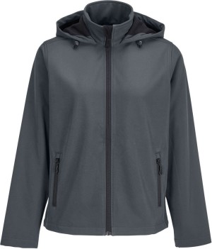 Damen 2-Lagen Kapuzen Softshell Jacke Race Hooded Women - Reklamnepredmety